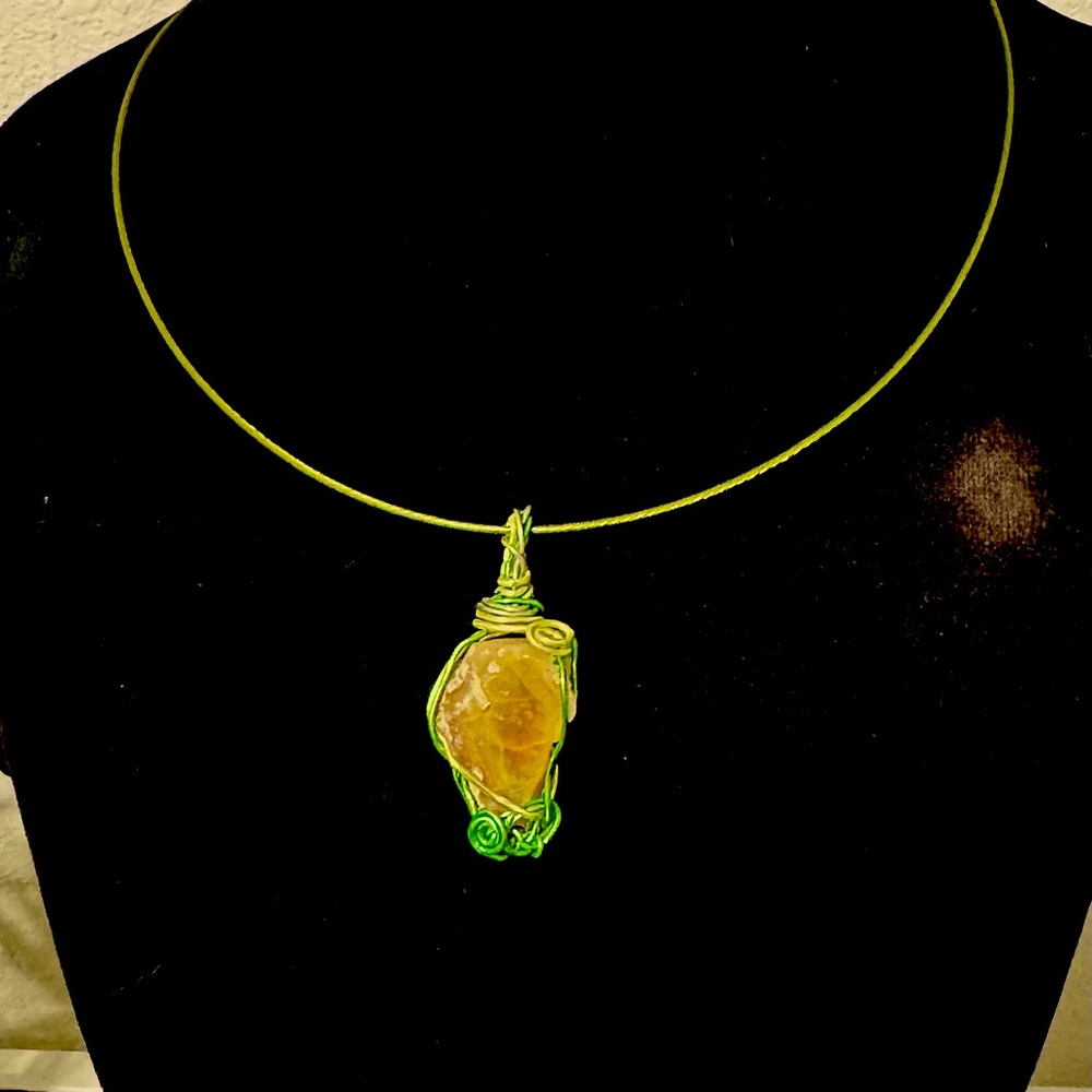 Intriguing Rough Opal Necklace